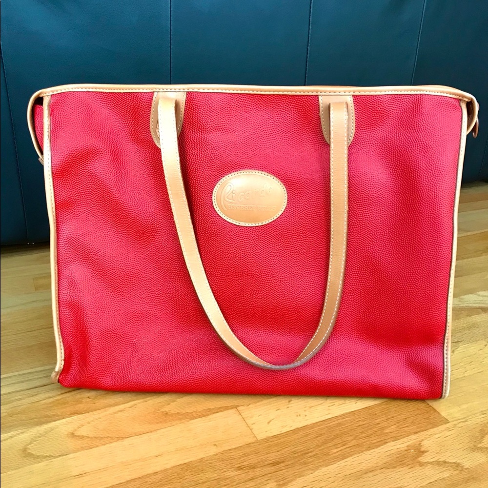 Vintage Ricardo Red Tote